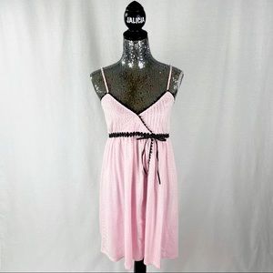 Dream Mode Pink with Polkadots Short Gown